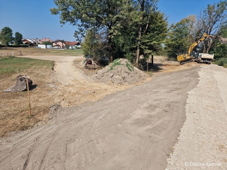 Izgradnja protipoplavnega naspia Šmarca - Nožice - etapa 1 (27)